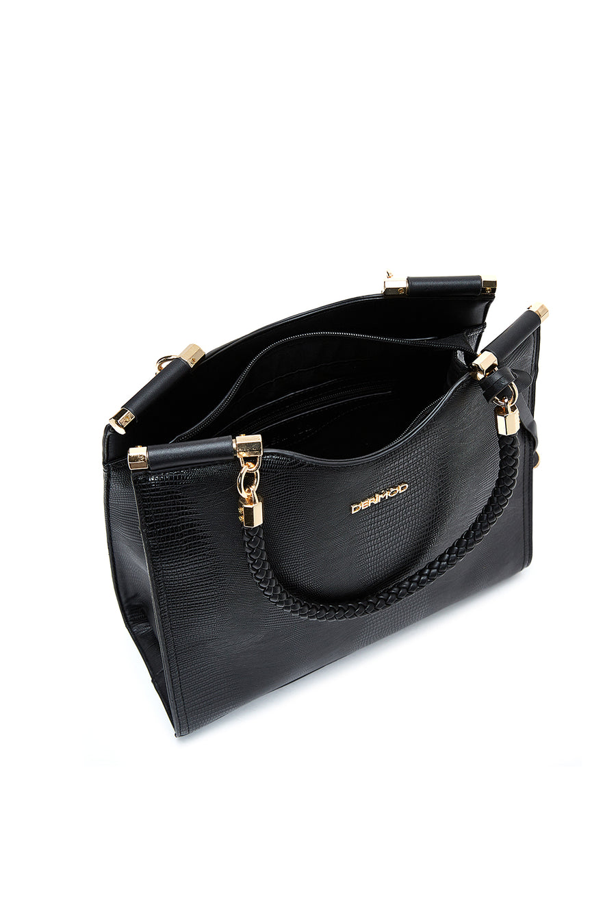 Women's Black Shoulder Bag