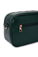 Women's Green Long Strap Quilted Crossbody Bag | Derimod