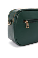 Women's Green Long Strap Quilted Crossbody Bag | Derimod