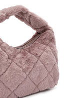 Women's Pink Long Strap Plush Handbag | Derimod