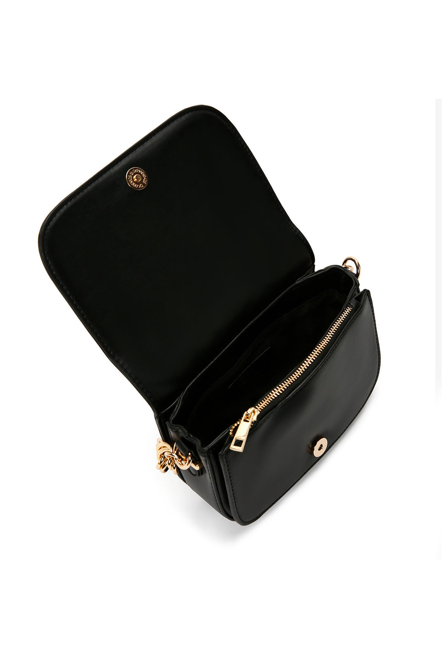 Women's Black Long Strap Quilted Crossbody Bag