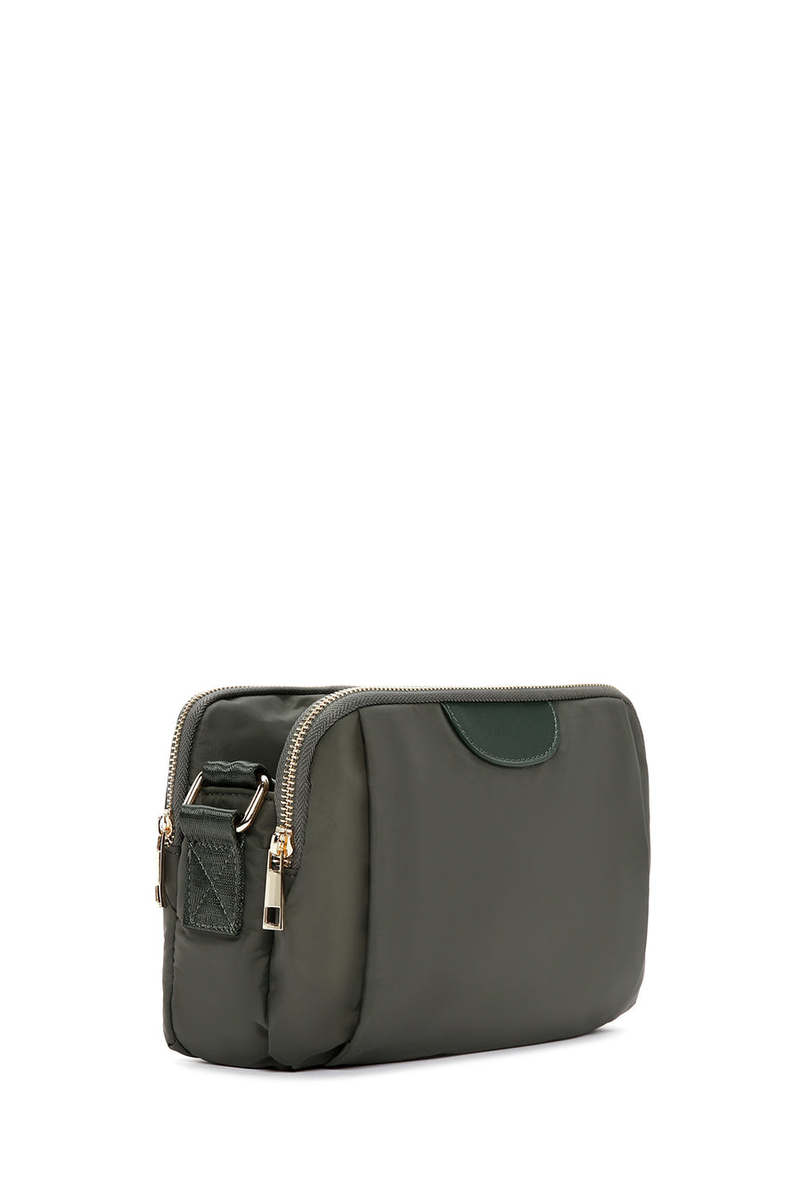 Women's Khaki Long Strap Crossbody Bag