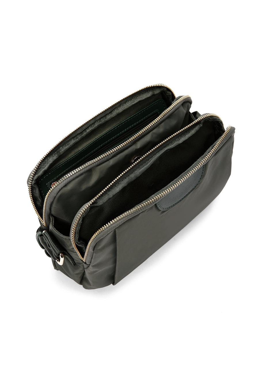 Women's Khaki Long Strap Crossbody Bag