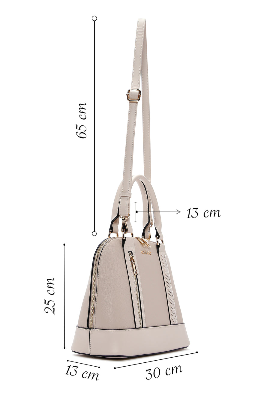 Women's Beige Shoulder Bag