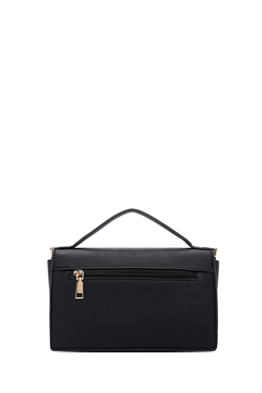 Women's Black Long Strap Crossbody Bag
