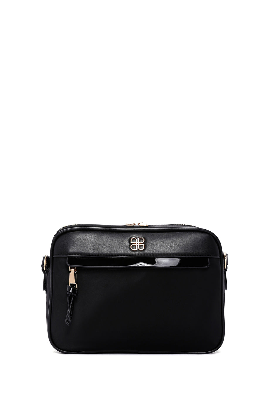 Women's Black Long Strap Crossbody Bag