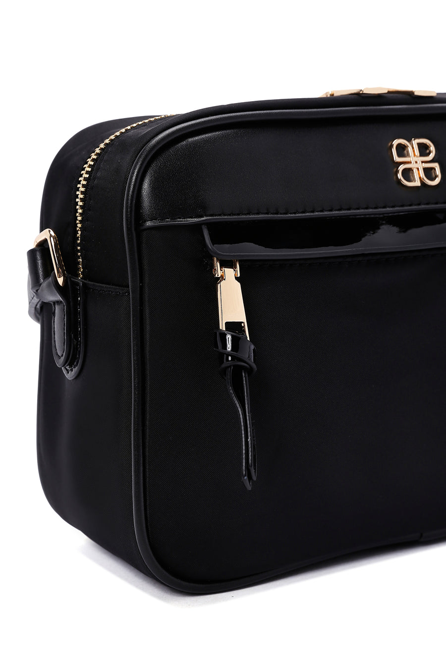 Women's Black Long Strap Crossbody Bag