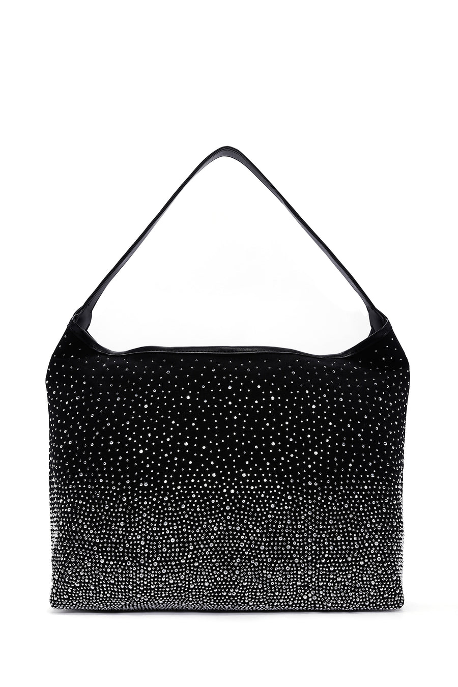 Women's Black Stone Shoulder Bag