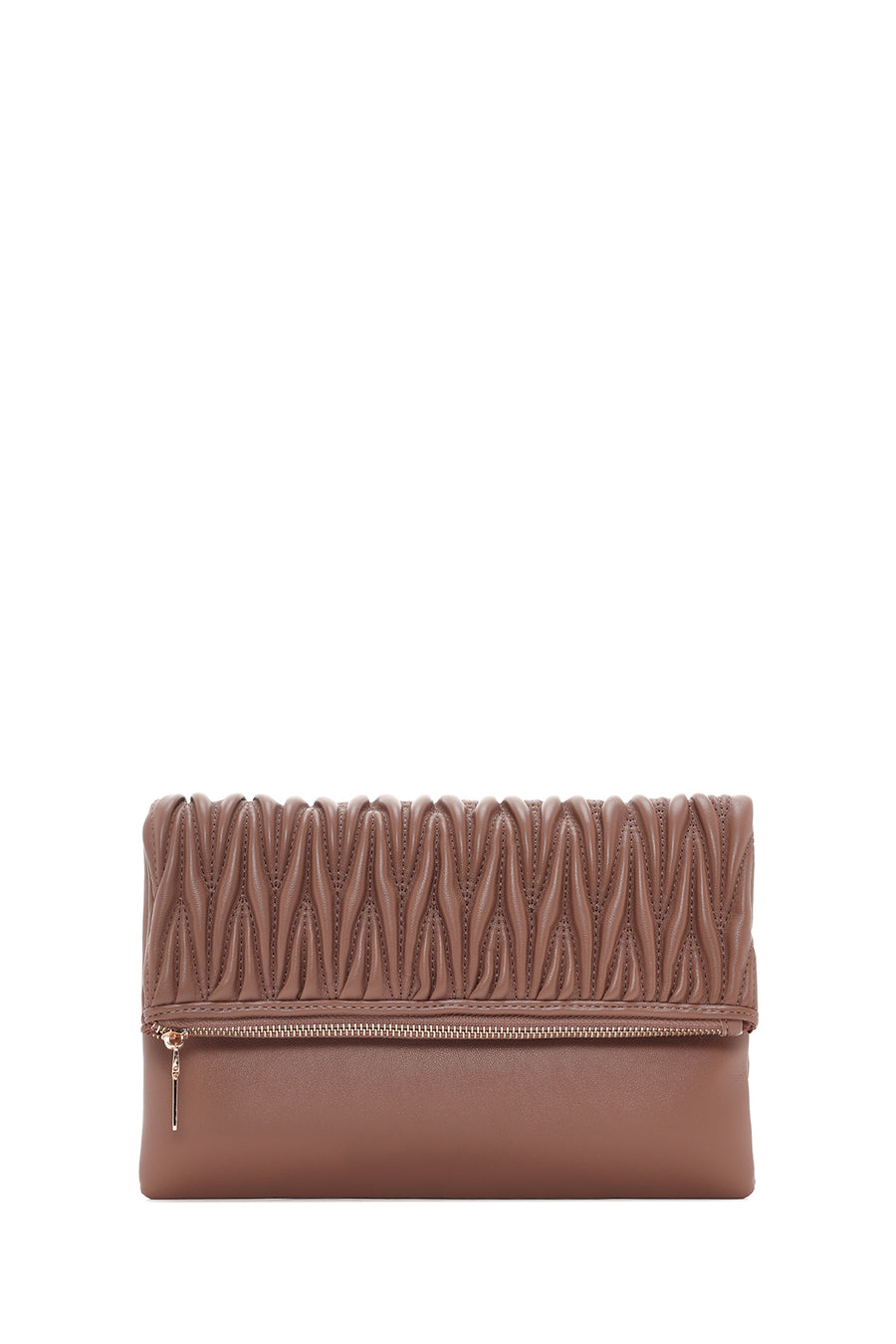 Women's Brown Long Chain Strap Crossbody Bag