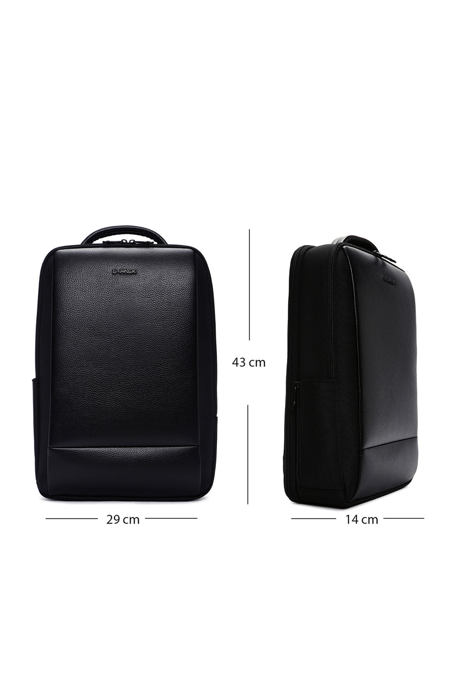 D-Pack Unisex Siyah Teknolojik Sırt Çantası