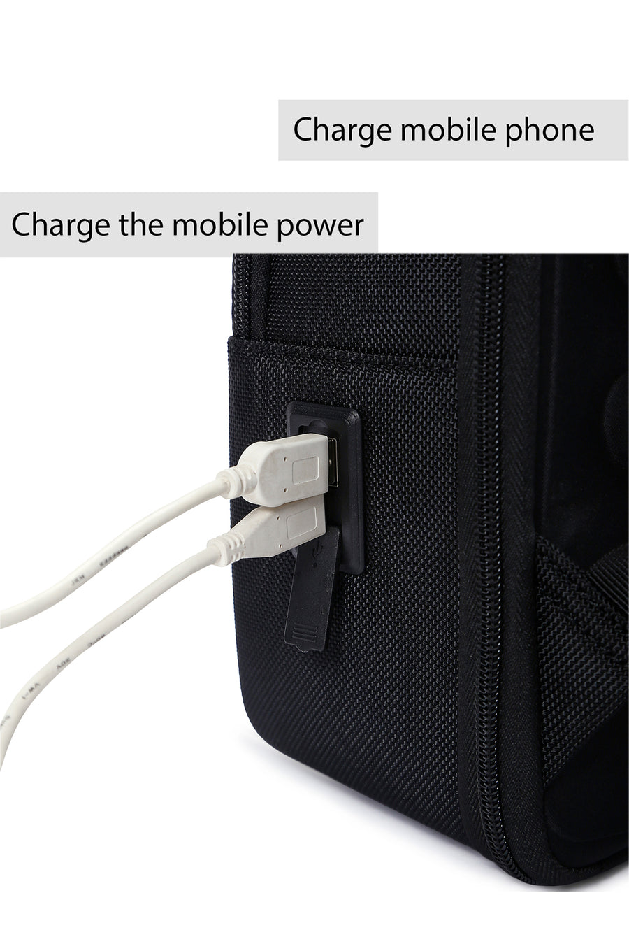 D-Pack Unisex Siyah Teknolojik Sırt Çantası
