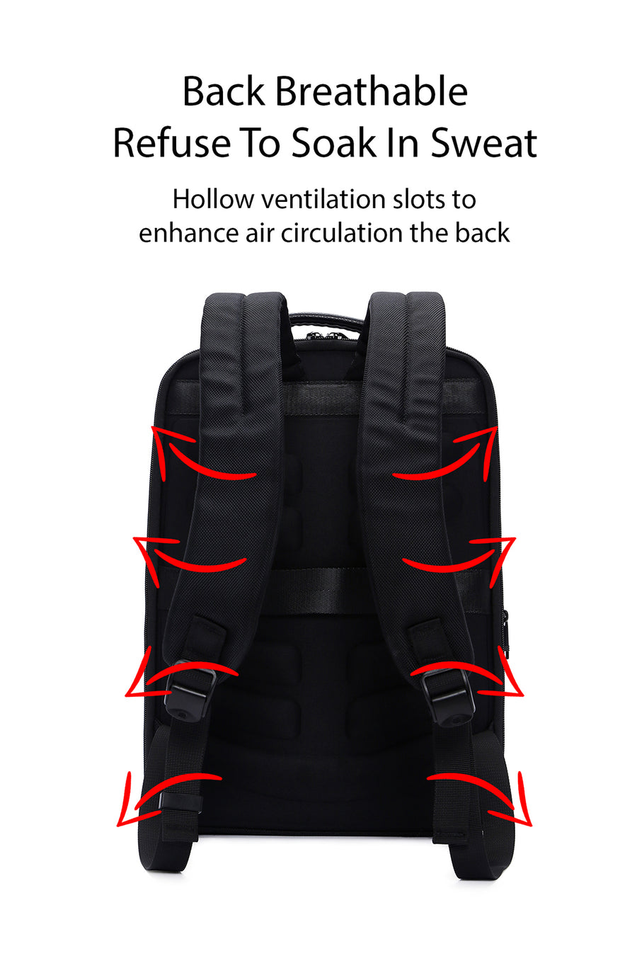 D-Pack Unisex Siyah Teknolojik Sırt Çantası