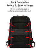 D-Pack Unisex Black Technological Backpack | Derimod