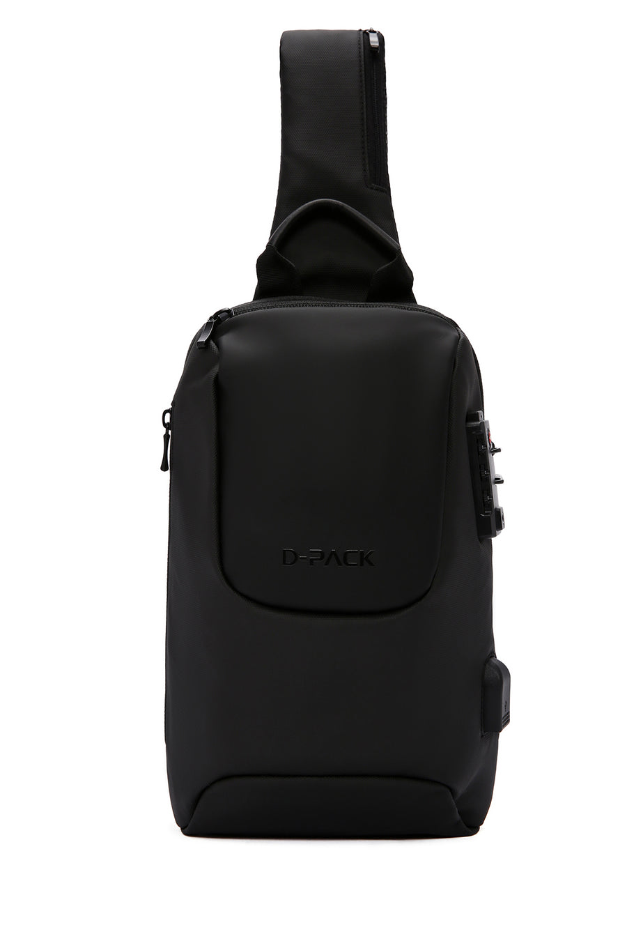 D-Pack Men Black Technological Crossbody Bag 23WBD30086F | Derimod