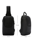 D-Pack Men Black Technological Crossbody Bag | Derimod