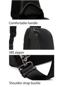 D-Pack Men Black Technological Crossbody Bag | Derimod