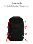 D-Pack Men Black Technological Crossbody Bag | Derimod