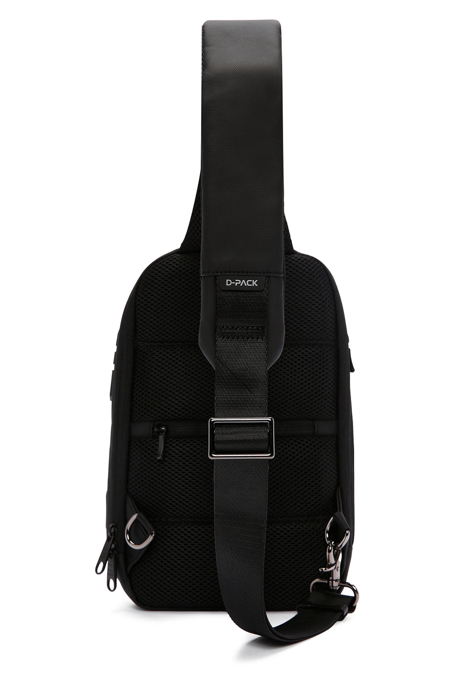 D-Pack Men Black Technological Crossbody Bag