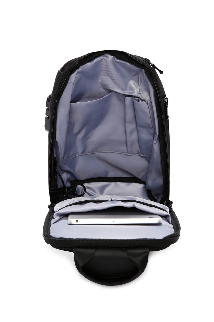 D-Pack Men Black Technological Crossbody Bag
