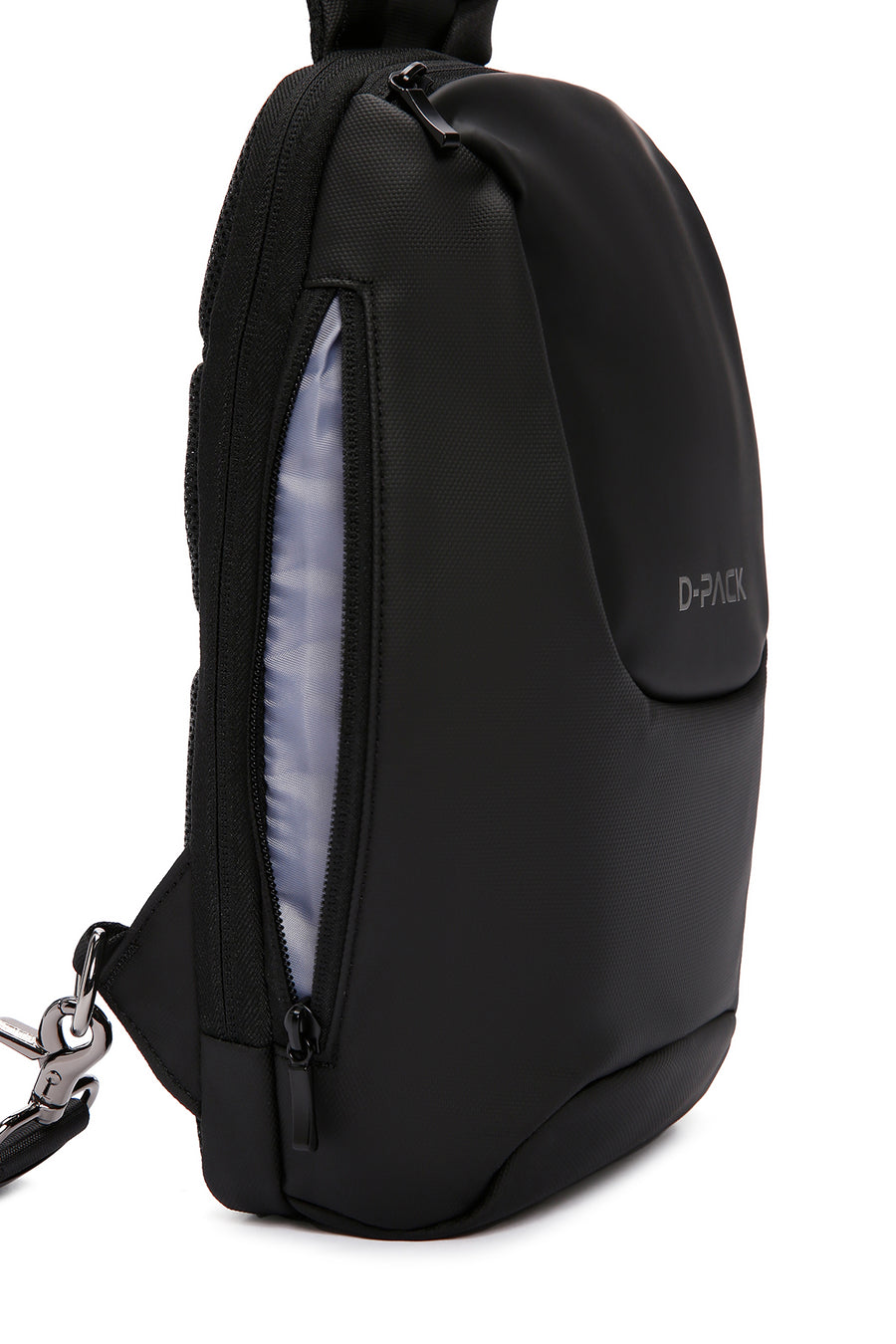 D-Pack Men Black Technological Crossbody Bag