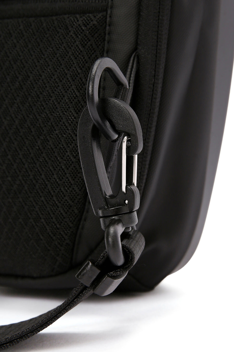 D-Pack Men's Black Technological Hardcase Long Strap Shoulder Bag