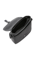 Men's Gray Woven Messenger Bag | Derimod