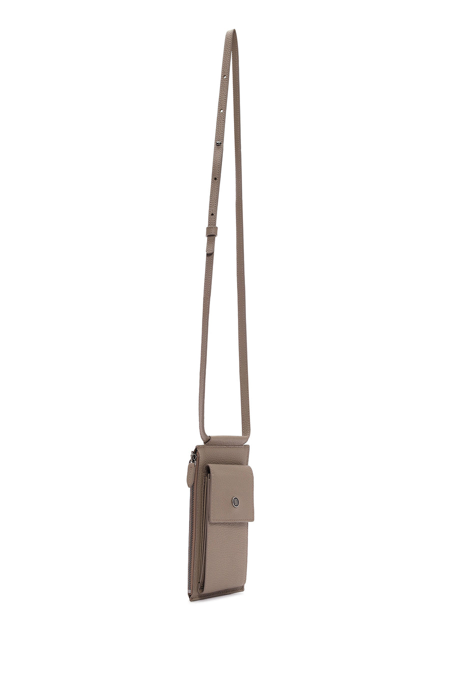 Men's Mink Leather Crossbody Bag