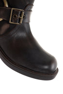 Women's Brown Leather Boots | Derimod