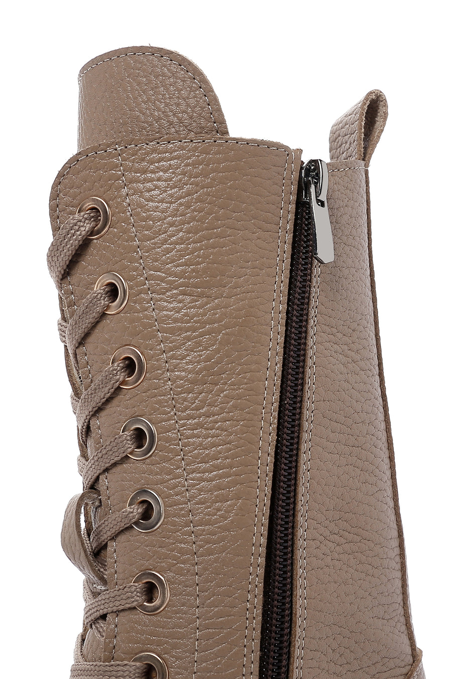 Women's Mink Casual Boots Leather Boots