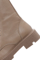 Women's Mink Casual Boots Leather Boots | Derimod