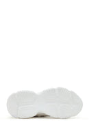 Women's White Thick Soled Sneaker | Derimod