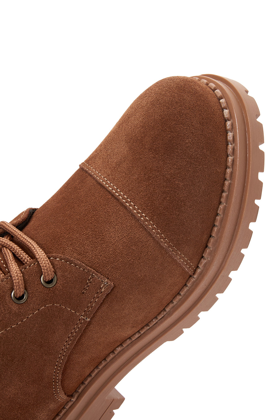 Women's Camel Suede Leather Boots