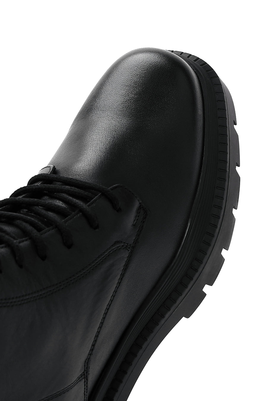 Women's Black Leather Boots
