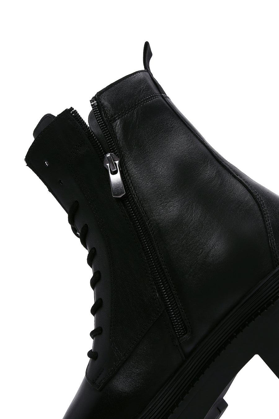 Women's Black Leather Boots