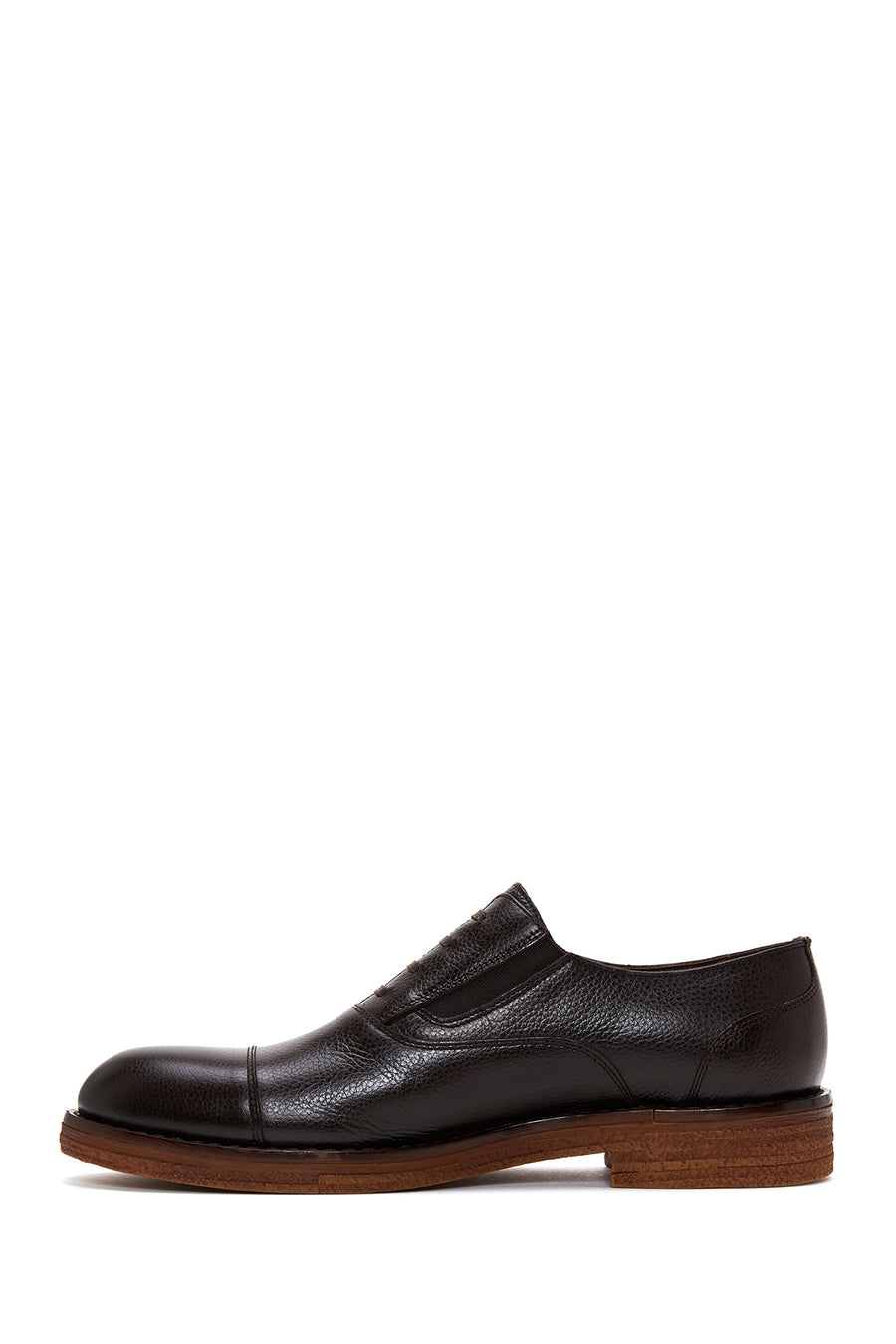 Men's Brown Leather Casual Shoes