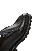 Men's Black Leather Casual Shoes | Derimod