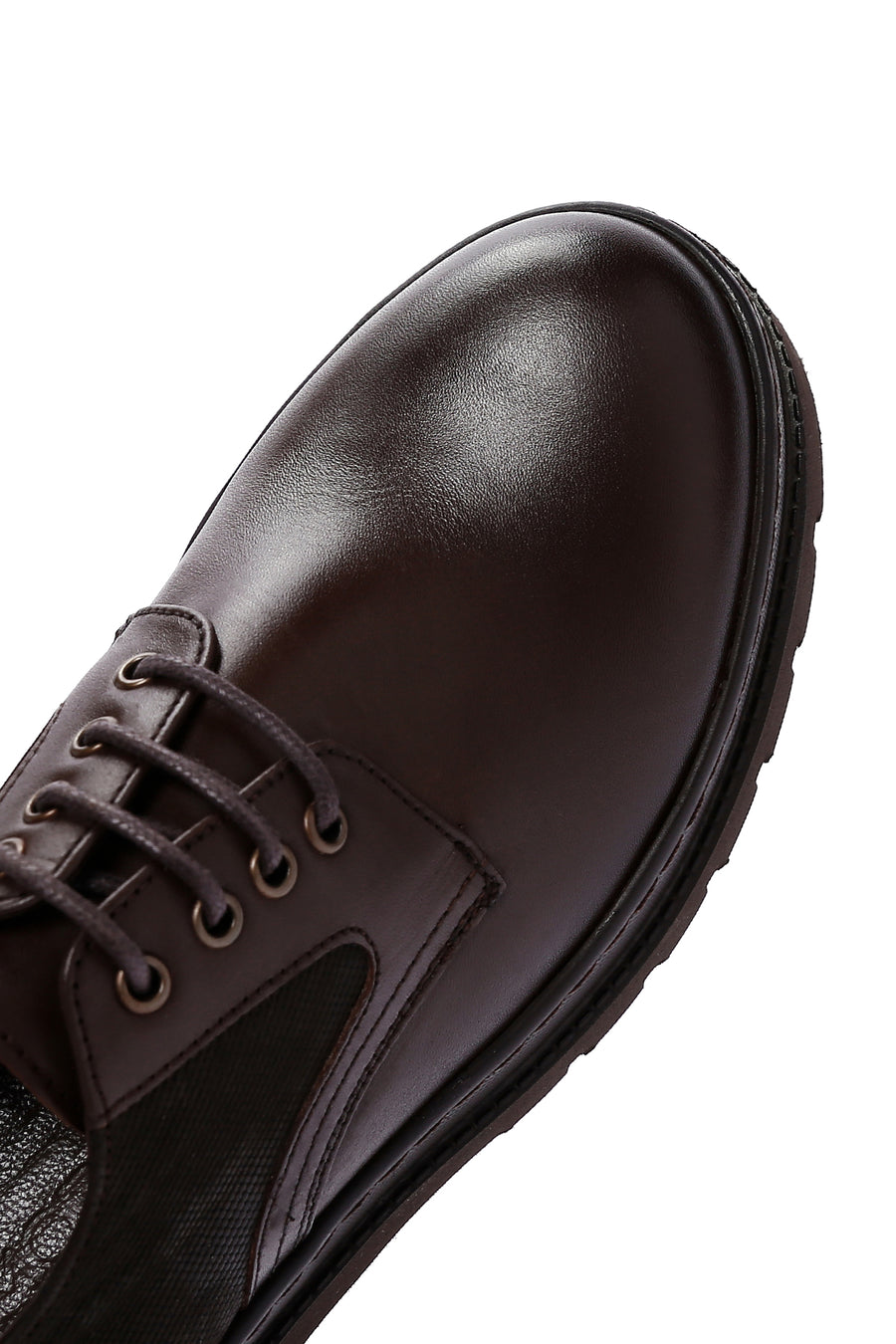 Men's Brown Leather Casual Shoes