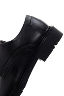 Men's Black Leather Casual Shoes | Derimod