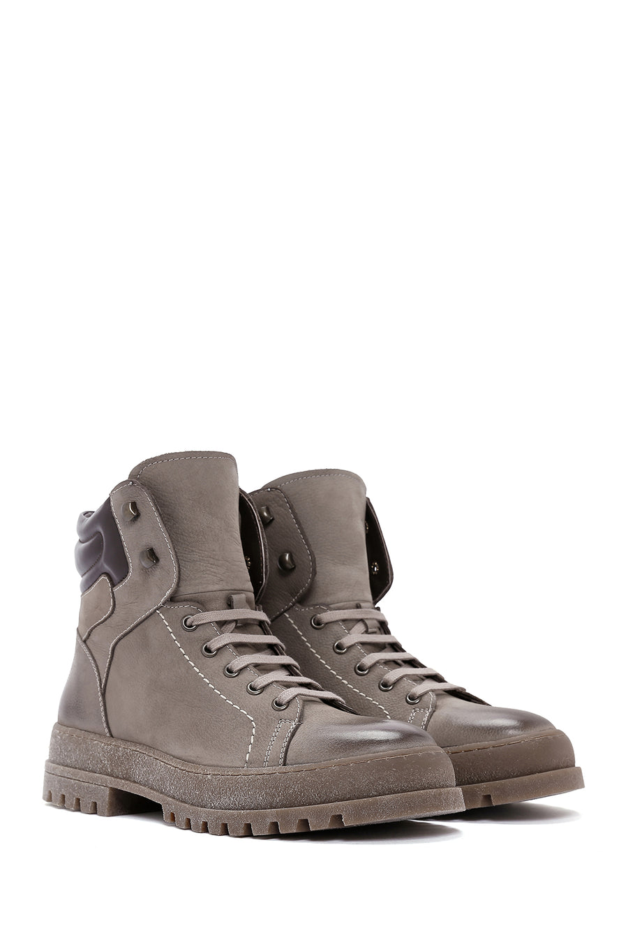 Men's Mink Nubuck Leather Casual Boots