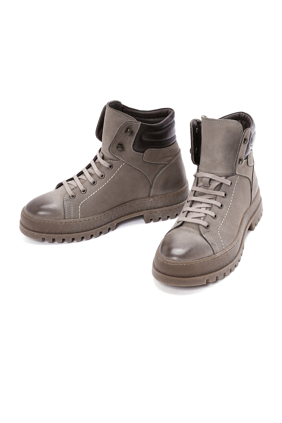 Men's Mink Nubuck Leather Casual Boots