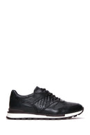 Men's Green Leather Sneaker | Derimod