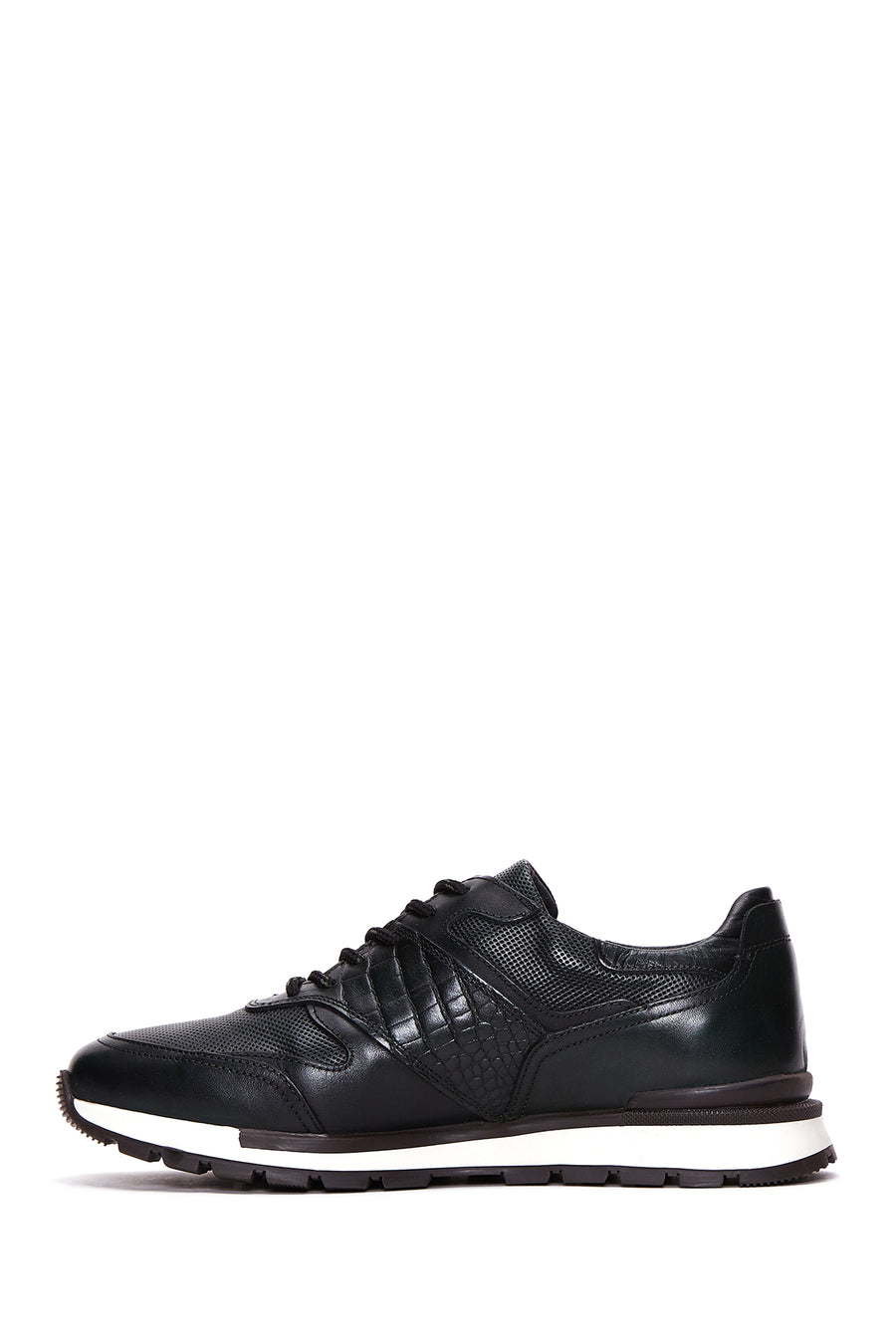 Men's Green Leather Sneaker