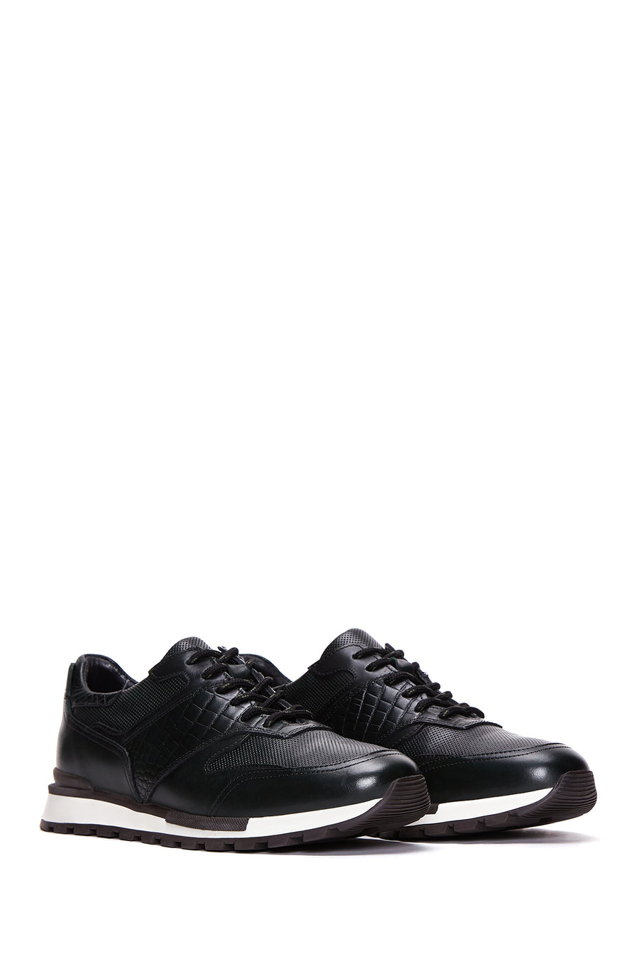 Men's Green Leather Sneaker