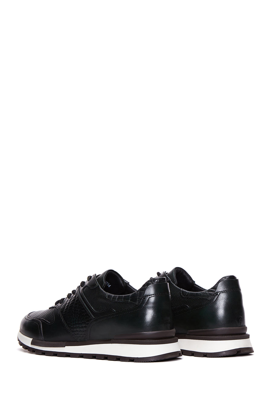 Men's Green Leather Sneaker
