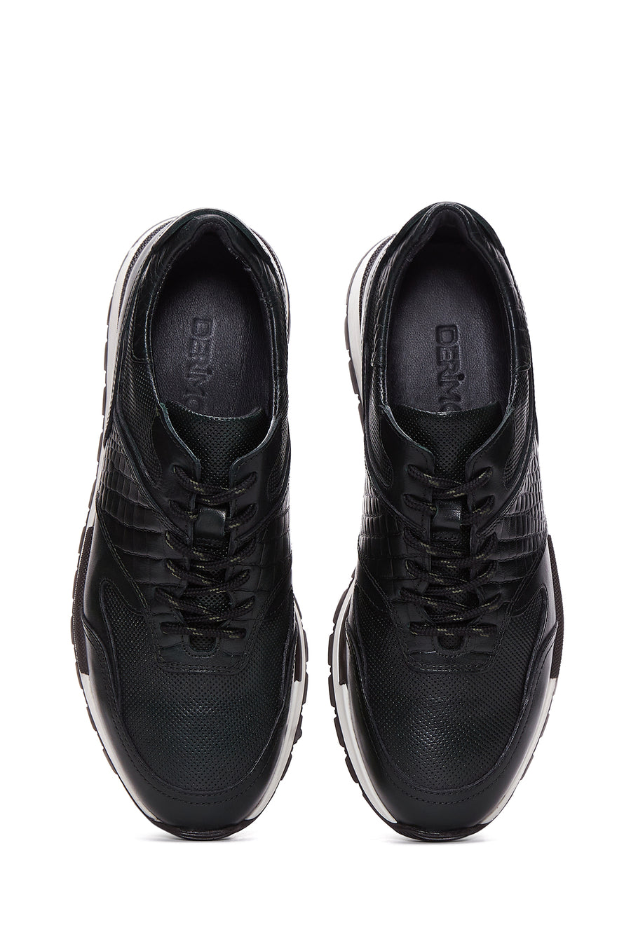 Men's Green Leather Sneaker