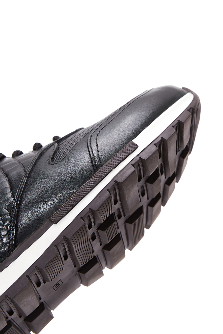 Men's Green Leather Sneaker