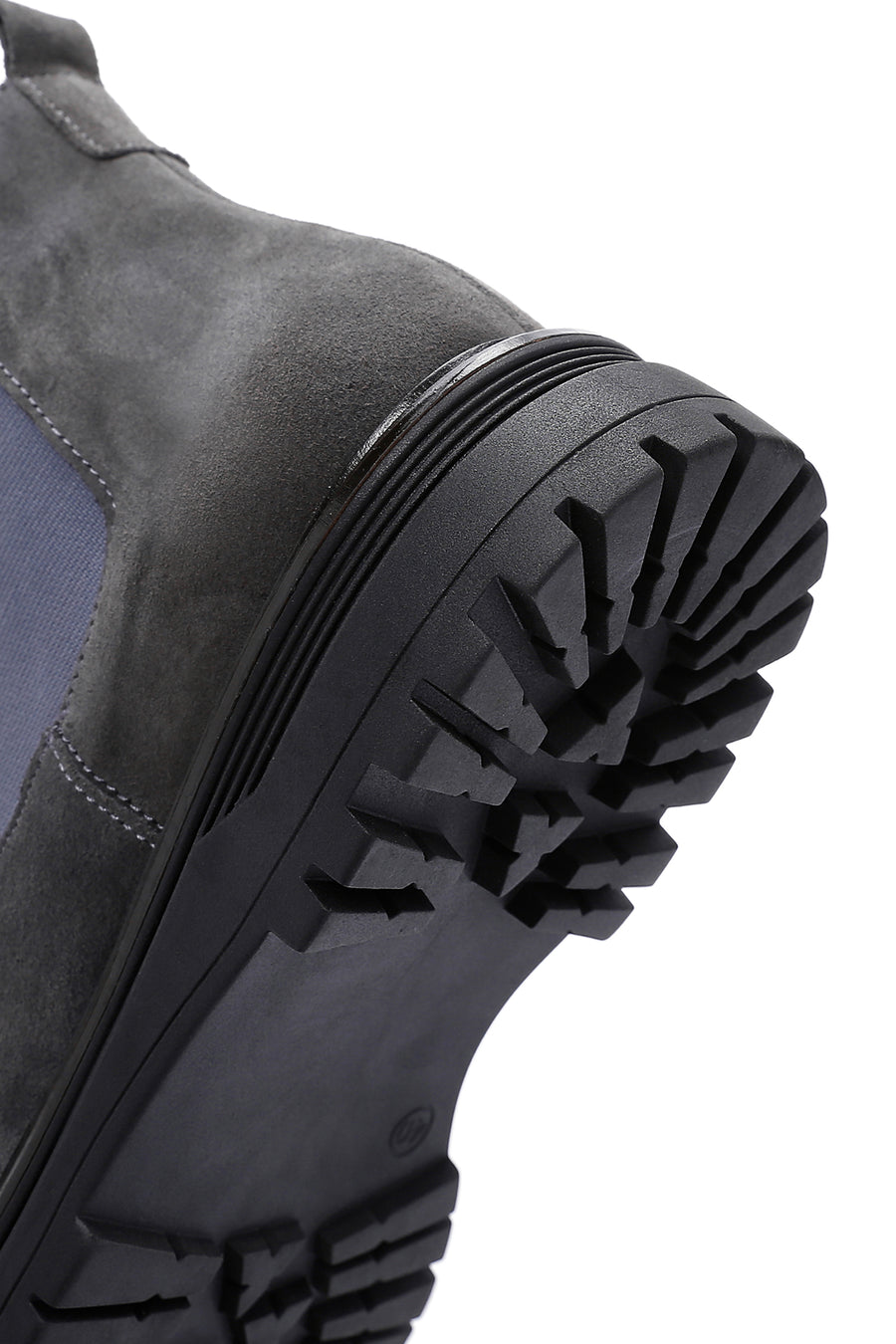 Men's Anthracite Suede Leather Chelsea Boots
