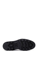 Men's Black Leather Chelsea Boots | Derimod