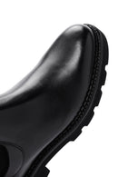 Men's Black Leather Chelsea Boots | Derimod