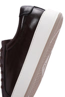 Erkek Kahverengi Deri Sneaker | Derimod
